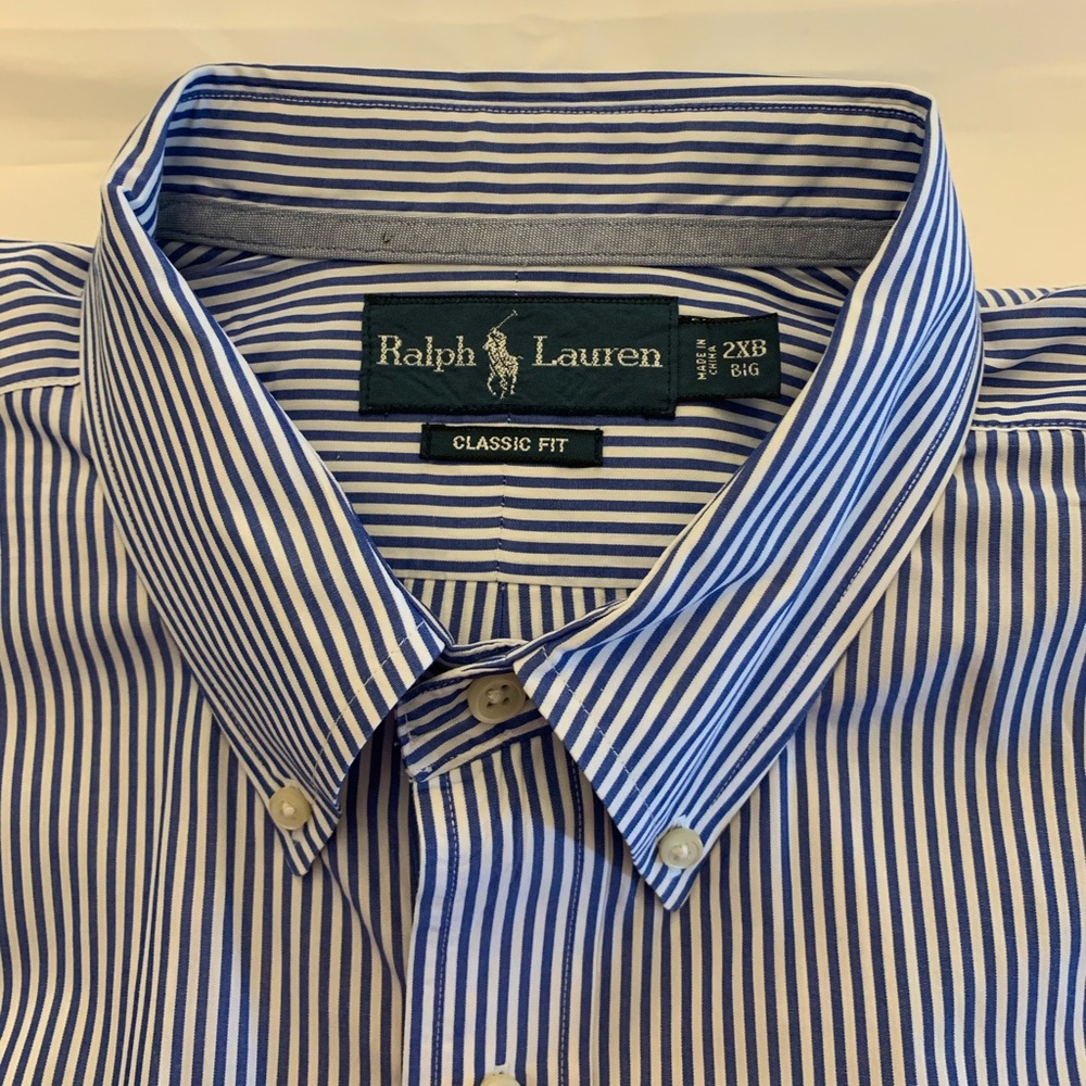 Ralph Loren Polo Mens button shirt size 2XB big